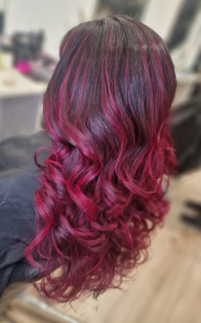 services hair colour by faliesha k